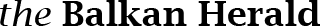 Logo The Balkan Herald